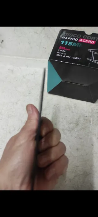 50 discos 115mm metal