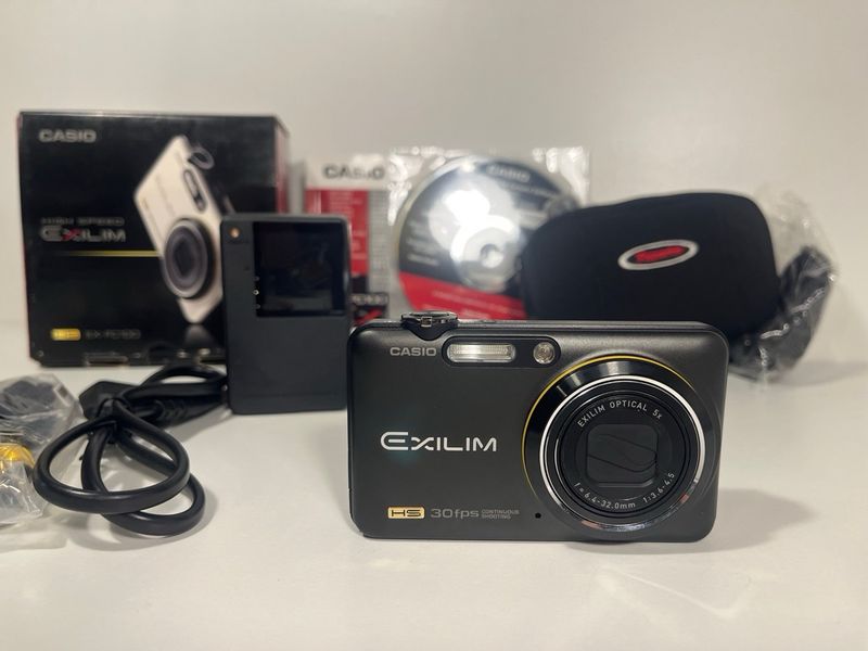 Casio Exilim EX-FC100 Cámara Digital de Alta Velocidad + Caja afbeelding 2