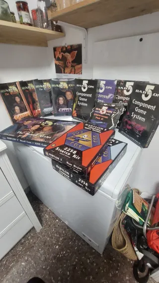 Lote Babylon 5 Component Game System 12 piezas