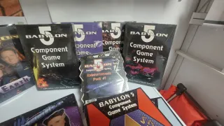 Lote Babylon 5 Component Game System 12 piezas