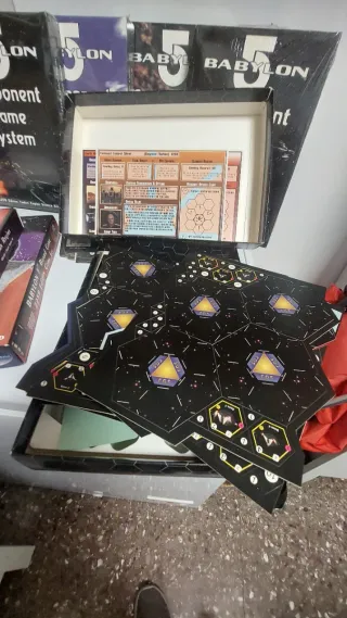 Lote Babylon 5 Component Game System 12 piezas