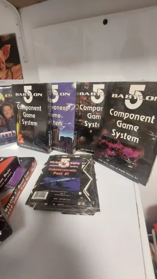 Lote Babylon 5 Component Game System 12 piezas