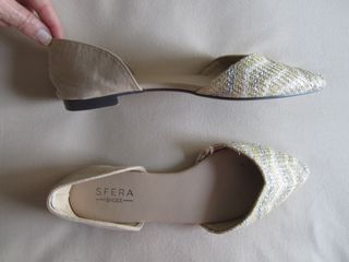 Bailarinas Sfera Beige y Plateadas