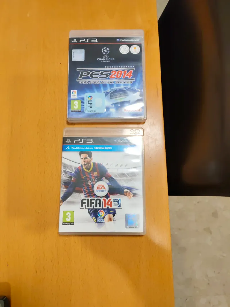 Ps3 Negra con 1 Mando y 2 Juegos afbeelding 4