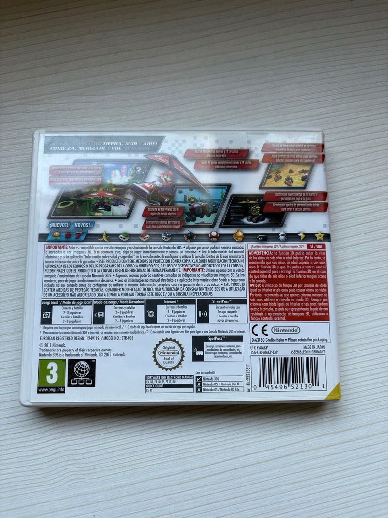 Mario Kart 7 Nintendo 3DS afbeelding 2