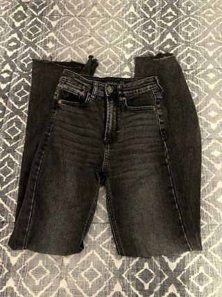 Pantalón campana negro