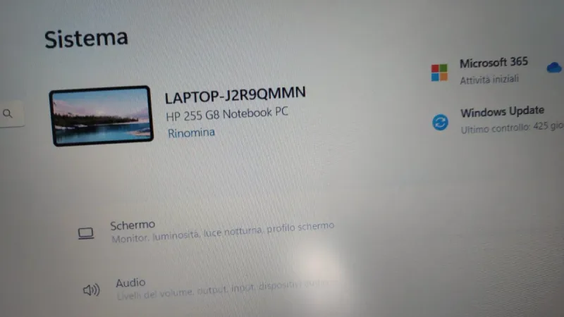 Laptop HP Windows 11 8GB RAM afbeelding 6