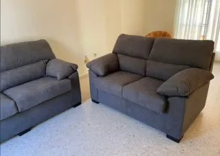 Conjunto Sofá 3+2 Cuesta Confort Gris