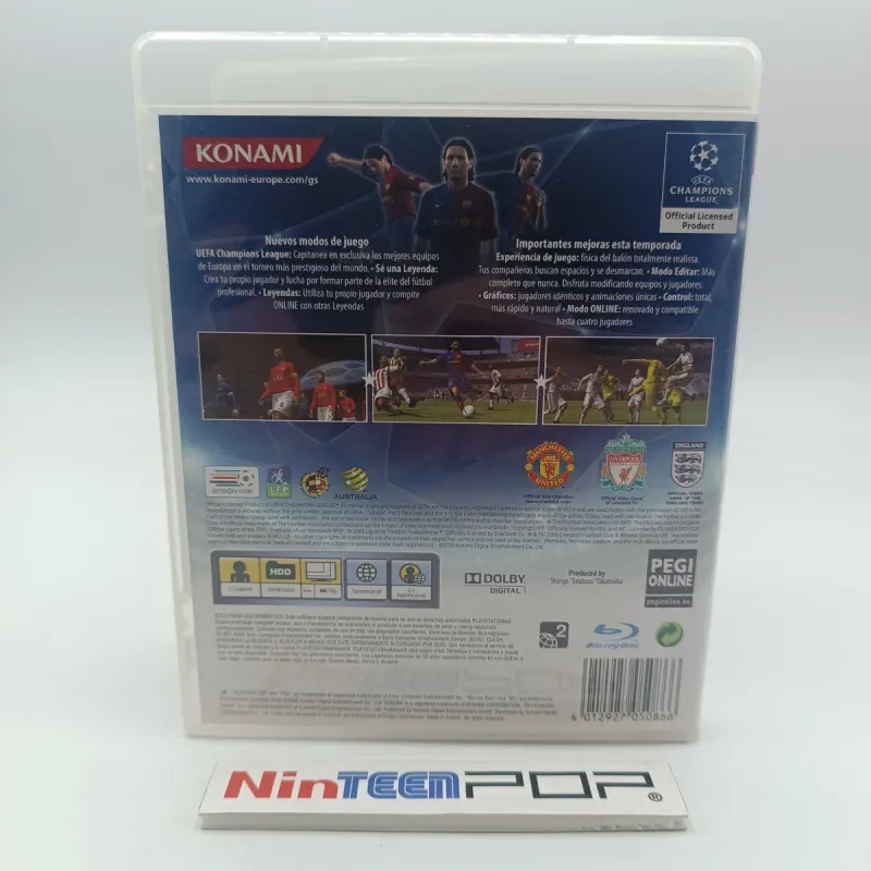 Pro Evolution Soccer 2009 Sony PlayStation 3 afbeelding 3