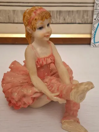 Statuine ballerine in gesso