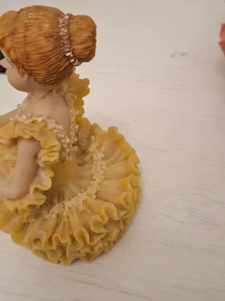 Statuine ballerine in gesso