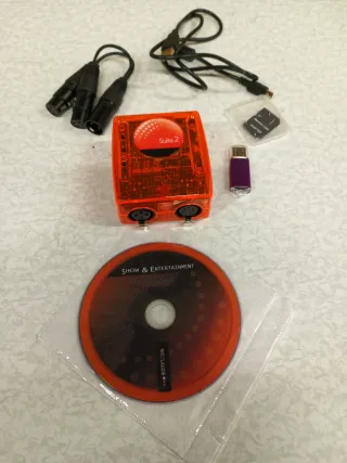 Interfaz DMX Suite 2 Software Controlador