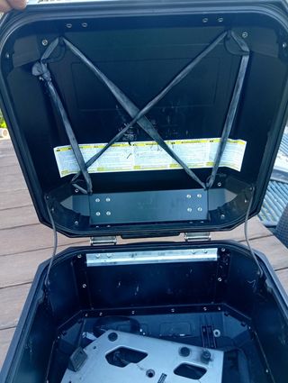 Maletero Givi Trekker Outback 45L Aluminio Negro