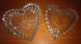 Joyero Corazón Cristal Transparente