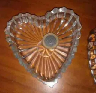 Joyero Corazón Cristal Transparente