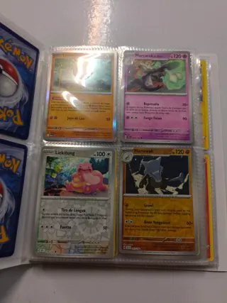 Álbum de cartas Pokémon