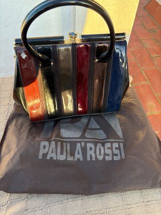 Bolso PAULA ROSSI Negro Charol