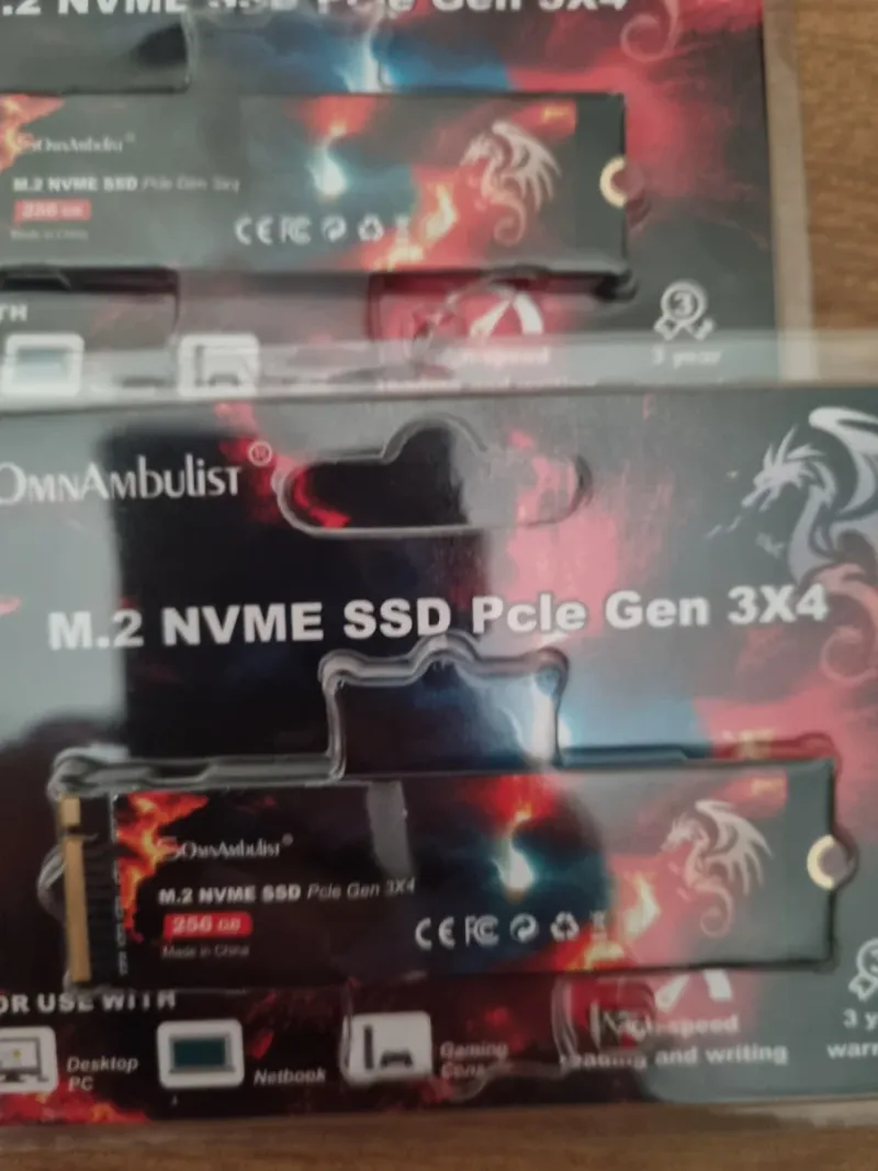 1x SSD NVMe 256GB SomnAmbulist afbeelding 2
