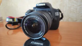 Cámara Canon 1200D + Lente 18-55