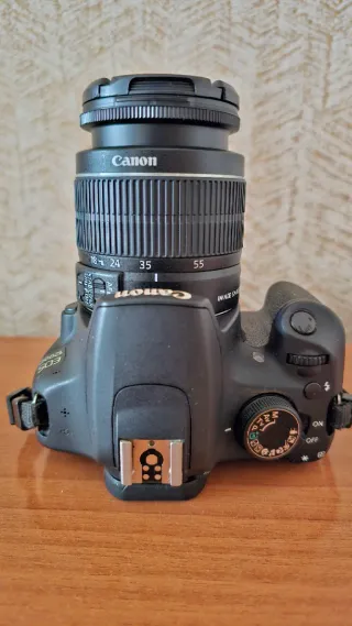 Cámara Canon 1200D + Lente 18-55