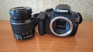 Cámara Canon 1200D + Lente 18-55
