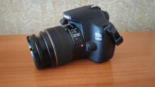 Cámara Canon 1200D + Lente 18-55