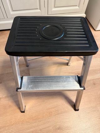 Escalera Plegable Aluminio Taburete