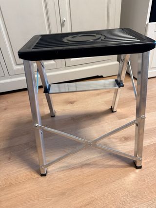 Escalera Plegable Aluminio Taburete