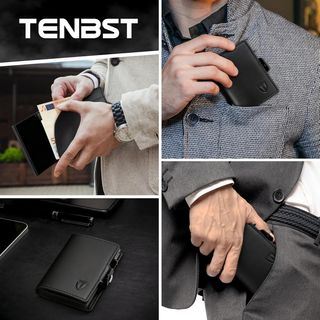 SIN ABRIR Cartera Tarjetero con Automática Pop-up