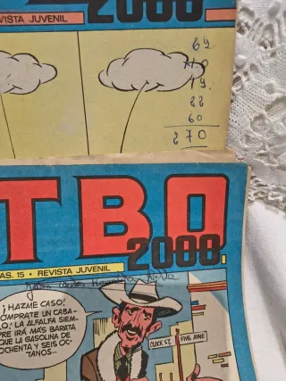 Lote revista infantil TBO