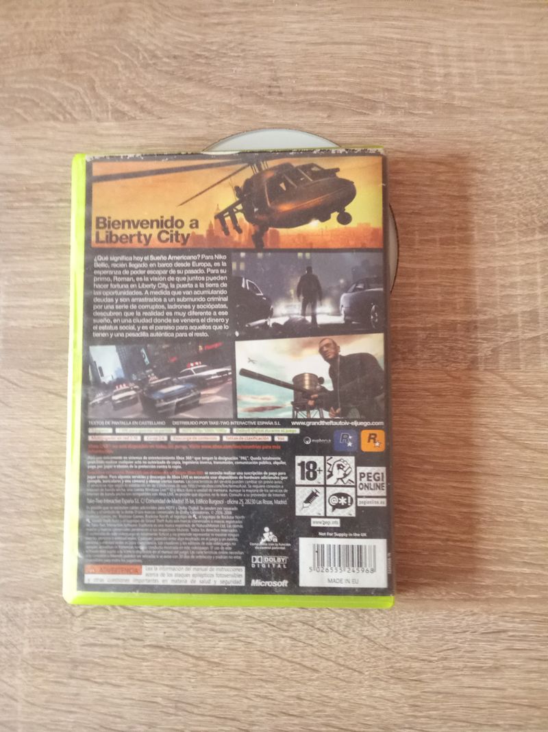 Grand Theft Auto IV Xbox 360 afbeelding 3