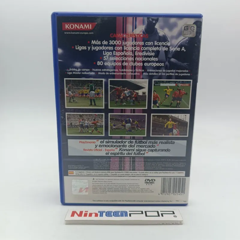 Pro Evolution Soccer 4 Sony PlayStation 2 afbeelding 3