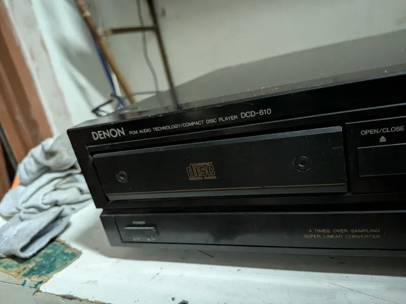 Reproductor de CD Denon DCD-610 Hi-fi Vintage de Japón afbeelding 2