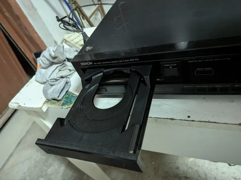 Reproductor de CD Denon DCD-610 Hi-fi Vintage de Japón afbeelding 4