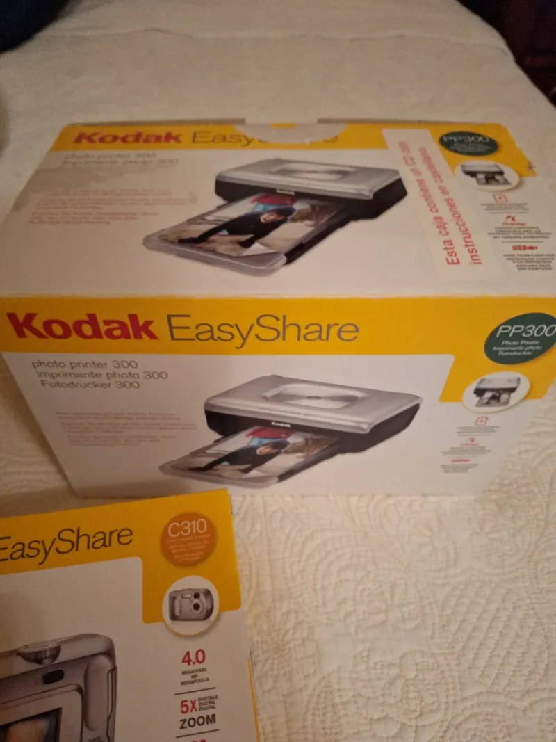 Cámara Digital Kodak EasyShare C310 y Impresora PP afbeelding 3