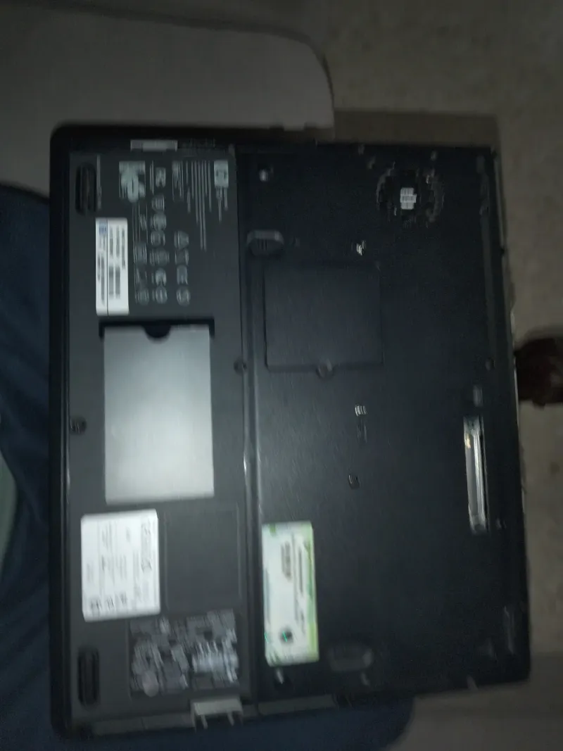 HP Compaq nx5000 Portátil Negro afbeelding 2