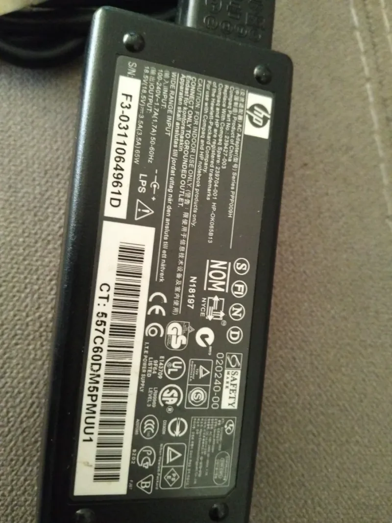 HP Compaq nx5000 Portátil Negro afbeelding 4