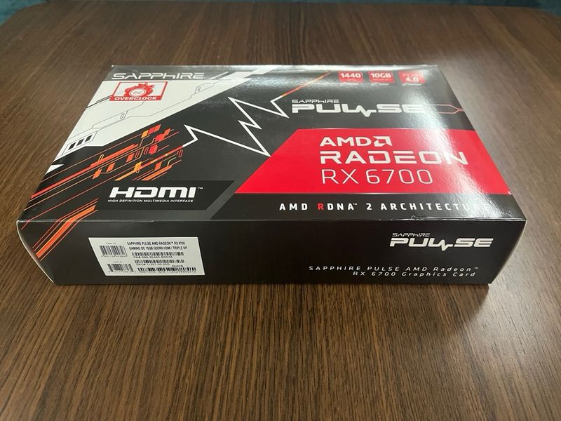Caja Vacía Sapphire Radeon RX 6700 afbeelding 2