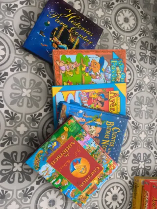 Lote 5 libros de cuentos infantiles