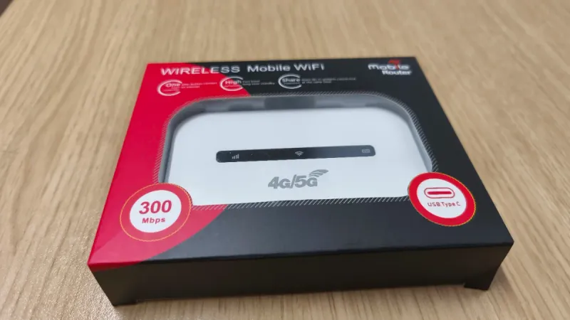Enrutador WiFi Móvil 4G/5G 300 Mbps Nuevo
