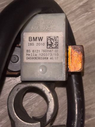 Borne negativo Bmw con sensor