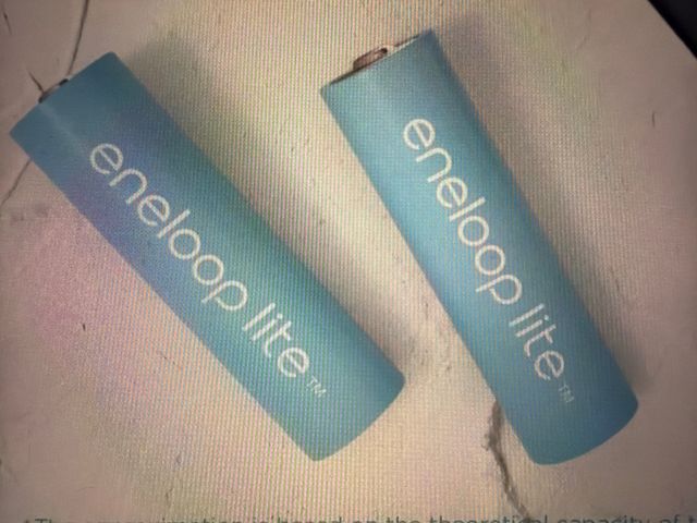 Pilas AAA Recargables Eneloop Lite 550 mAh