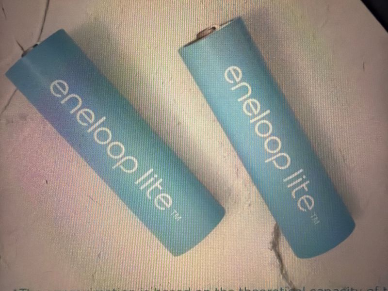 Pilas AAA Recargables Eneloop Lite 550 mAh