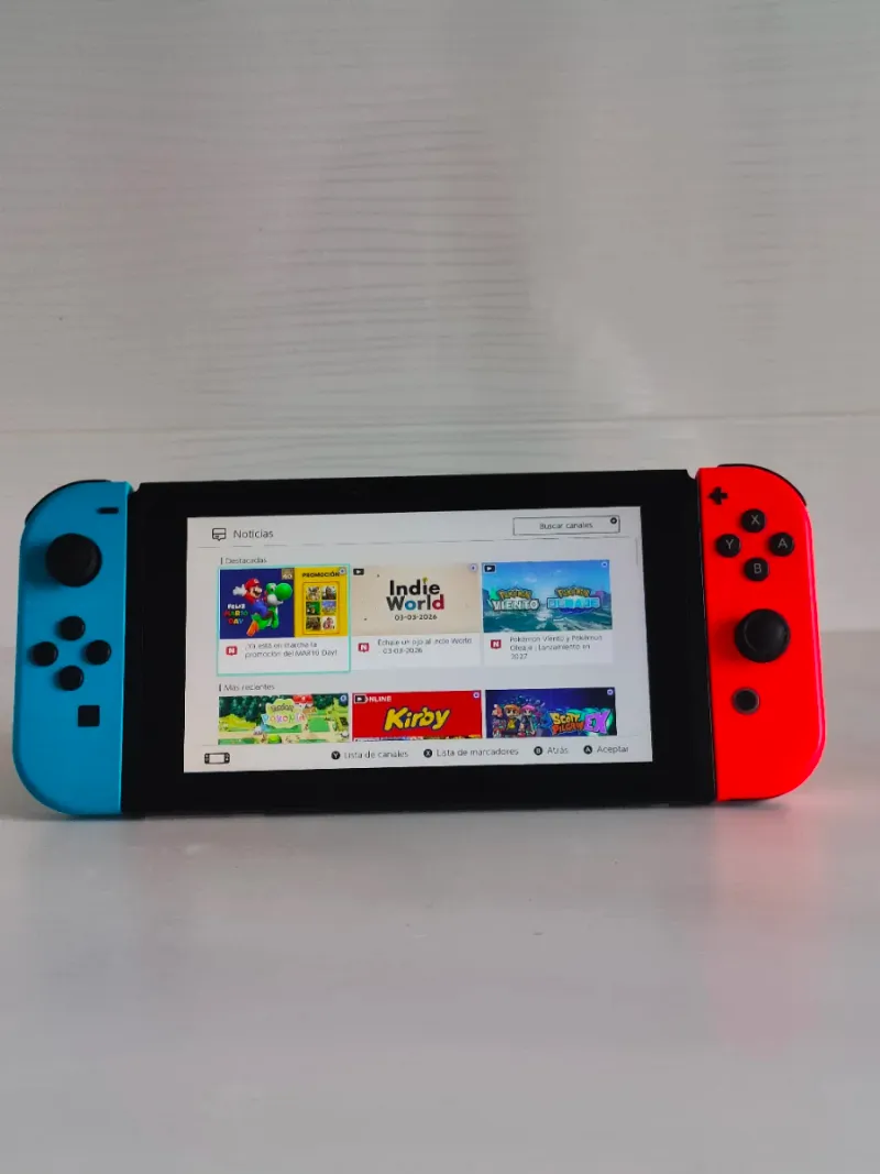 Consola Nintendo Switch V1 Azul/Rojo afbeelding 2