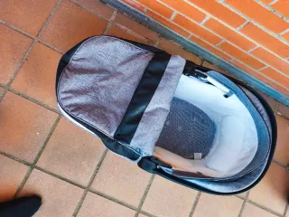 Capazo/Carro de bebé Giordani Reclinable gris