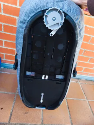 Capazo/Carro de bebé Giordani Reclinable gris