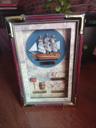 Caja llavero náutico decorativa