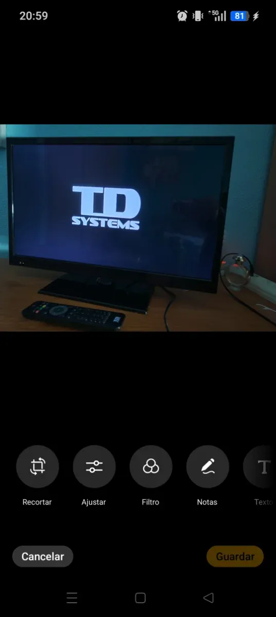 Televisión TD Systems 24 Negra