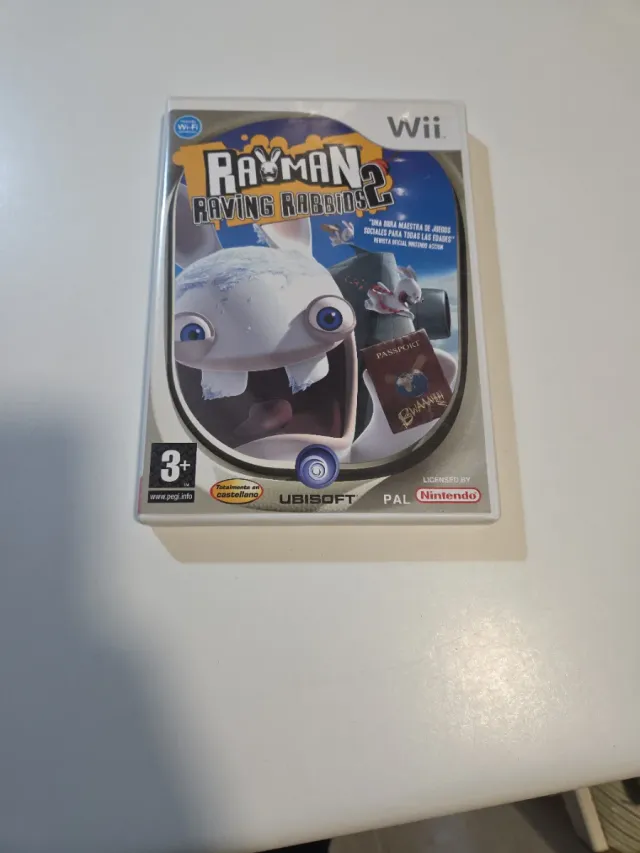 Juego Wii Rayman Raving Rabbids 2