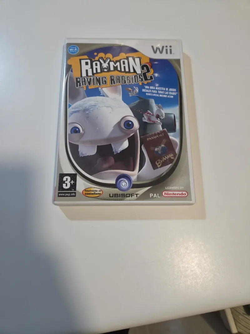 Juego Wii Rayman Raving Rabbids 2